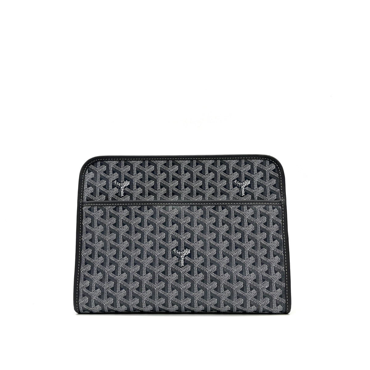 Goyard  Goyardine Jouvence Toiletry Pouch Grey