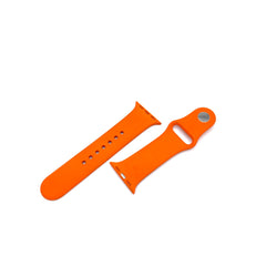 HERMES Silicone 41mm Apple Sports Watch Single Tour Band S/M Orange