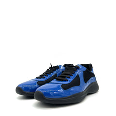 PRADA Men's America's Cup Patent Leather Sneakers