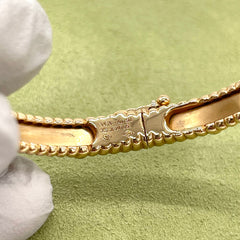 Van Cleef & Arpels Perlée sweet clovers bracelet, XS model