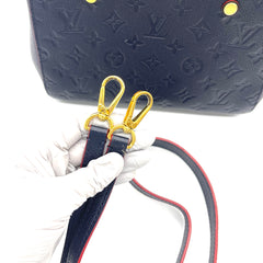Louis Vuitton Empreinte Montaigne BB – Marine Rouge