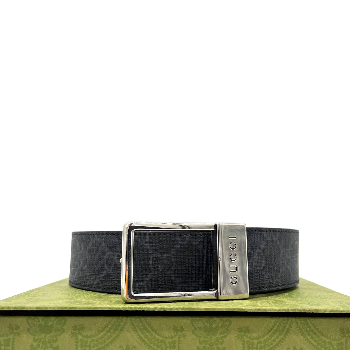 GUCCI GG belt with rectangular buckle Size 110