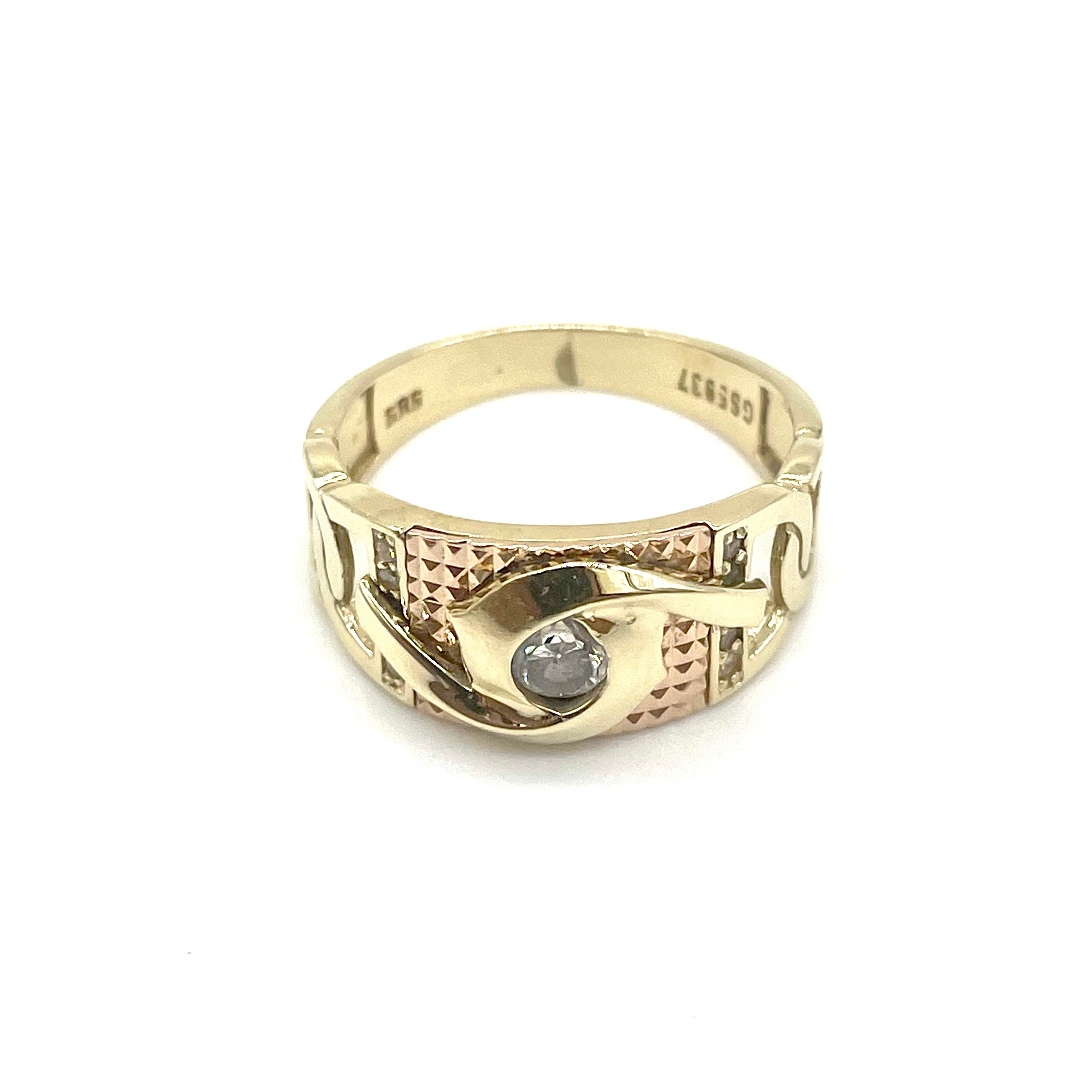 14k Gold & Diamond Customized Ring