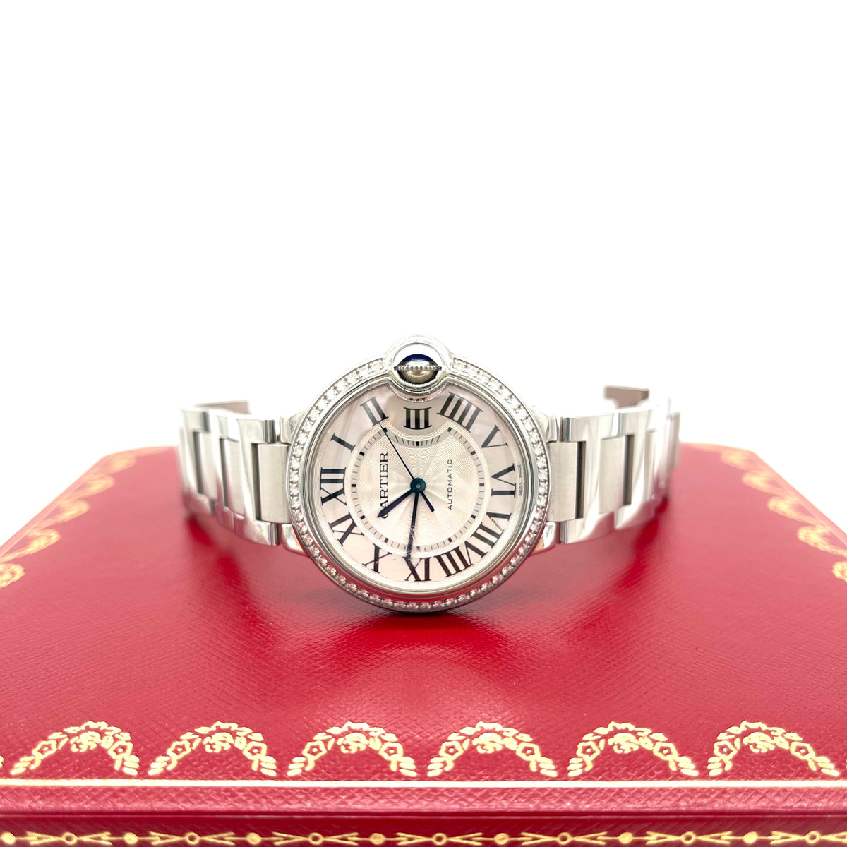 CARTIER BALLON BLEU DE CARTIER WATCH DIAMOND 33mm