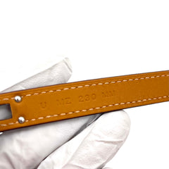 Hermès Mini Kelly Double Tour Bracelet Size 230mm