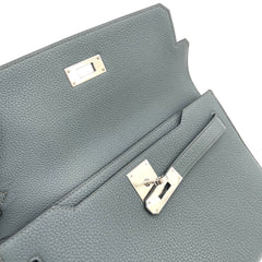 HERMES Kelly depeches 25 pouch Vert Amande