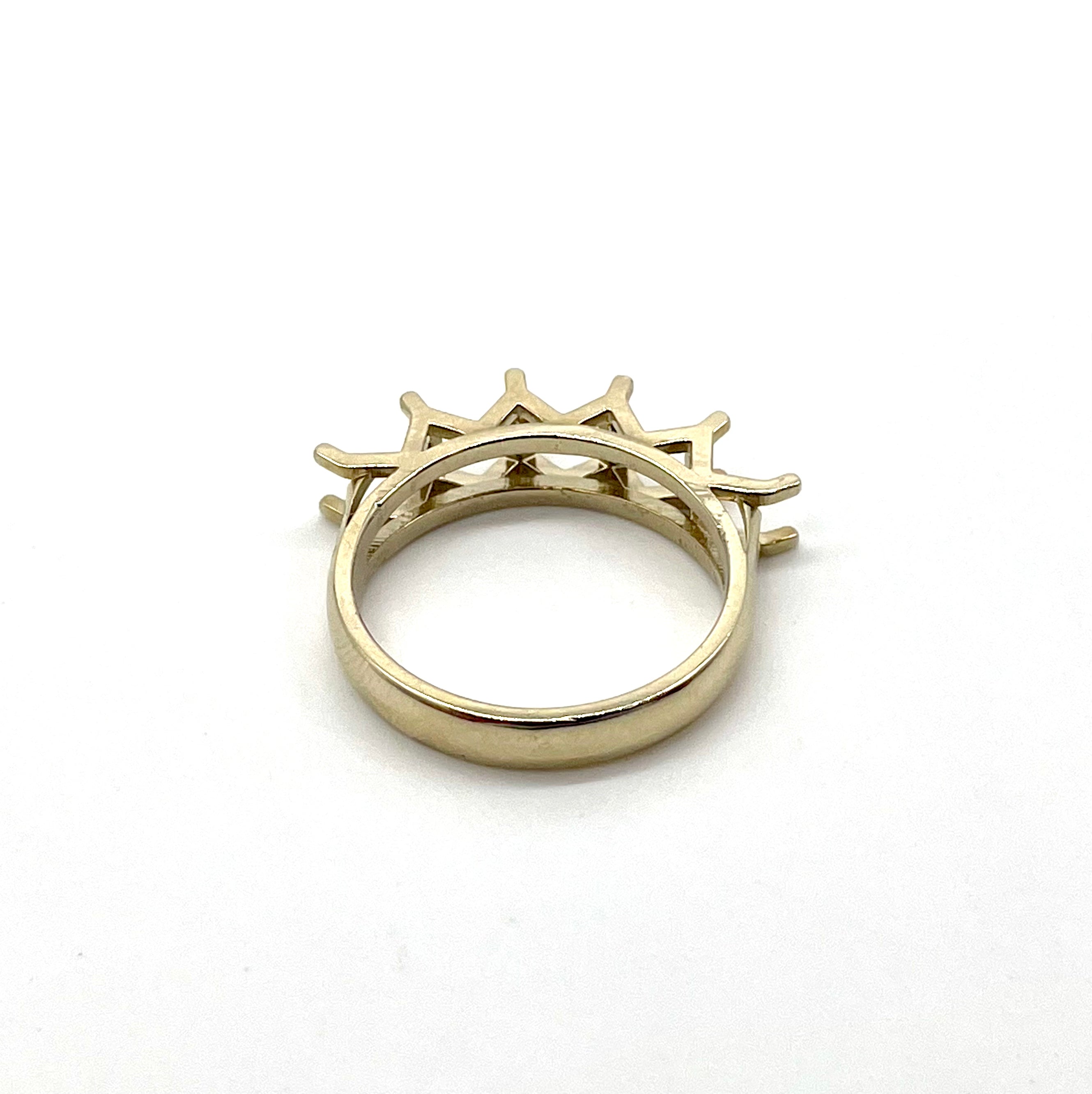 18k Gold The Plunge Ring