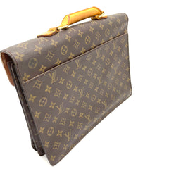 LOUIS VUITTON Monogram Canvas Robusto 1 Compartment Briefcase