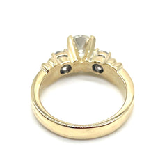 14k Gold & Natural Diamond Ring
