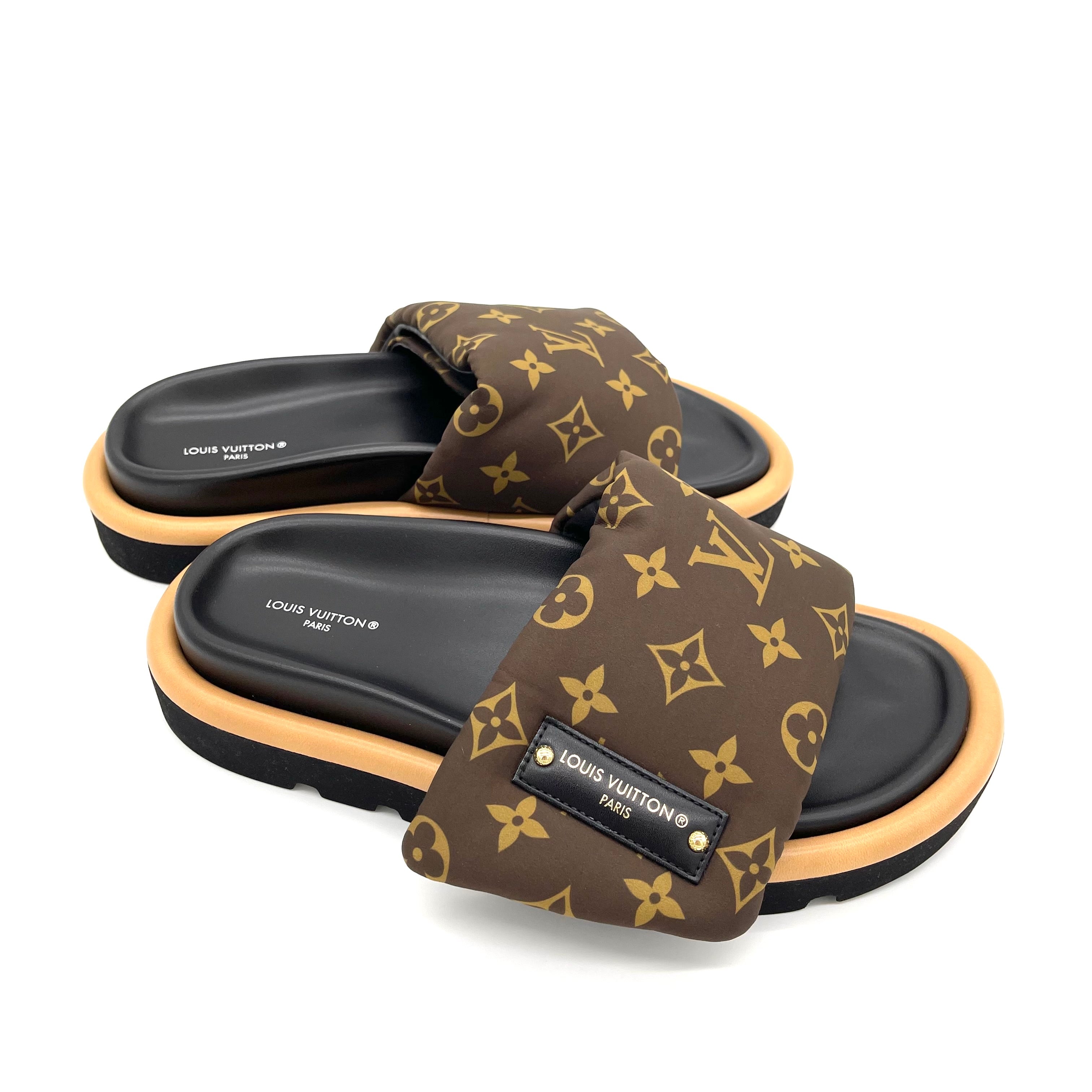 Louis Vuitton, Shoes, Louis Vuitton Pool Pillow Comfort Mule Size 37