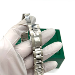 Rolex Datejust ll 116334 41 mm Steel Rhodium Diamond Fluted Bezel