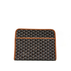 Goyard  Goyardine Jouvence MM Toiletry Pouch Black Gold