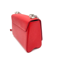 LOUIS VUITTON Epi Twist Shoulder Bag MM Coquelicot SR3108