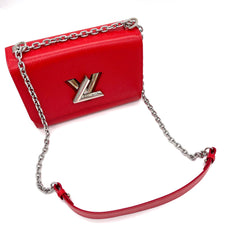 LOUIS VUITTON Epi Twist Shoulder Bag MM Coquelicot SR3108