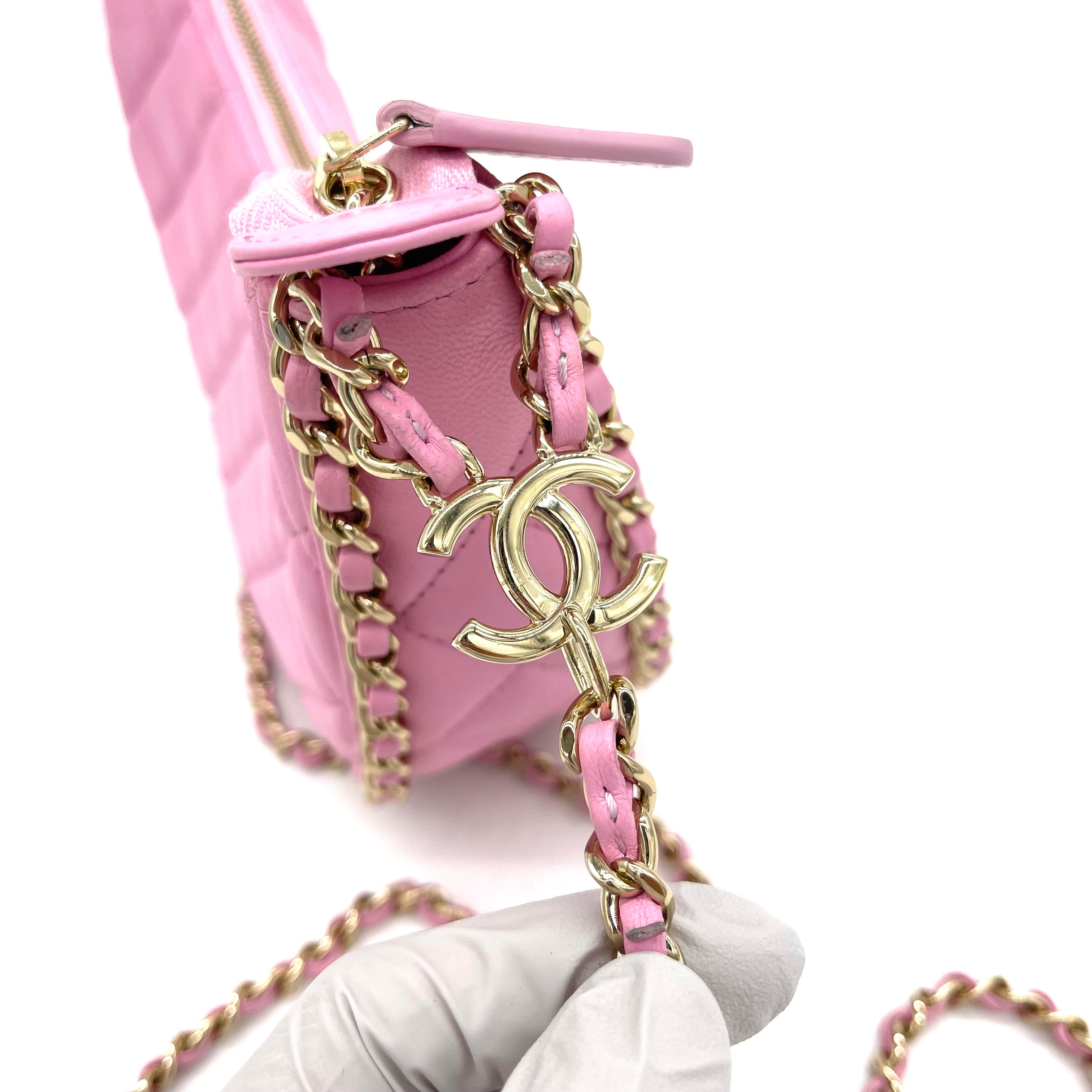 chanel pink quilted bag  Pink chanel bag, Pink chanel, Chanel bag