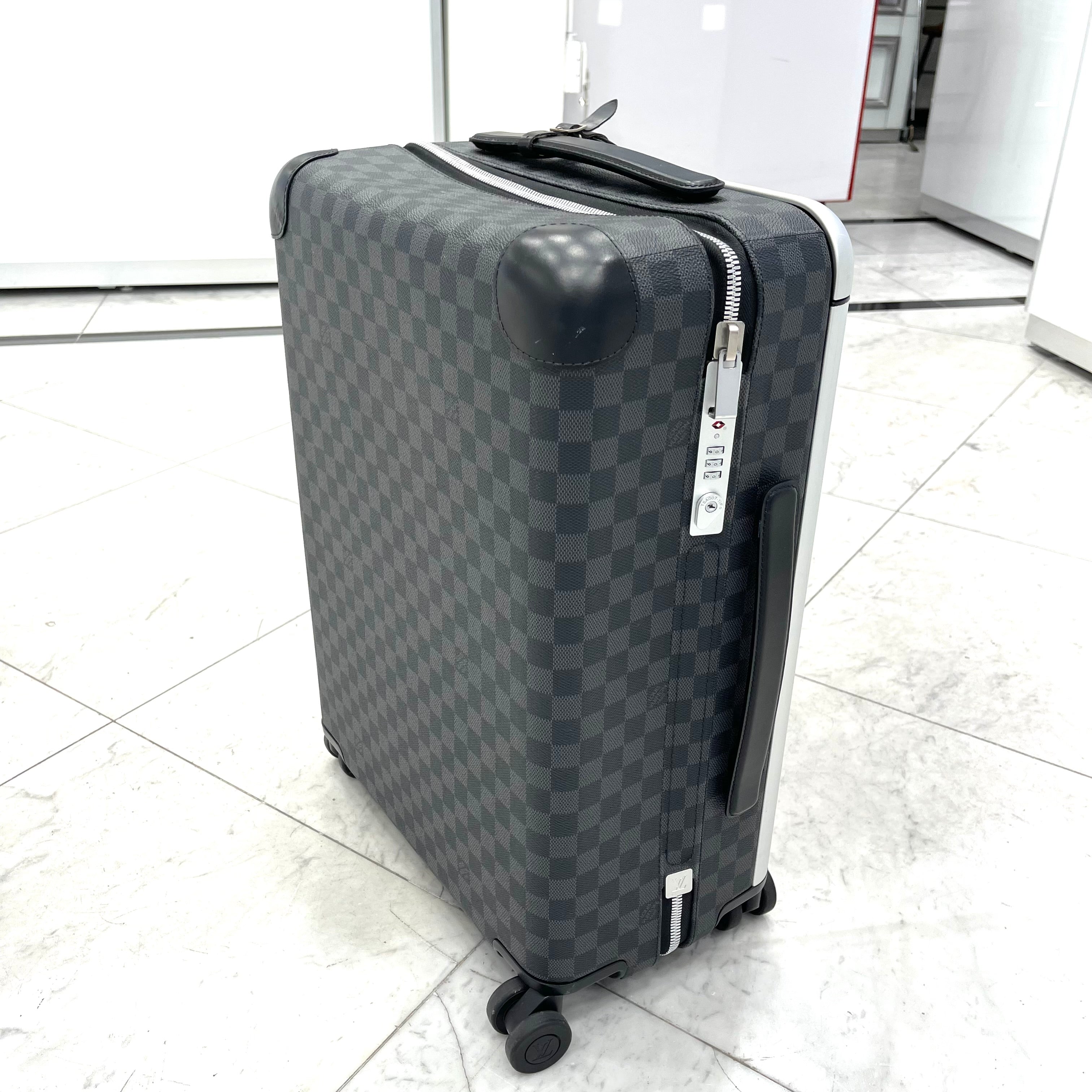 Louis Vuitton, Bags, Louis Vuitton Horizon 55 Hard Sided Luggage In  Graphite Damier