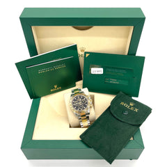 Rolex Daytona 116503 Two Tone Black Dial Mens Watch Box Papers Serial# 2H7662V5