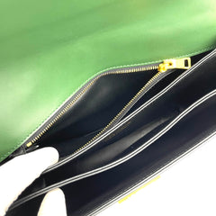 PRADA Ingrid envelope shoulder bag Green Medium