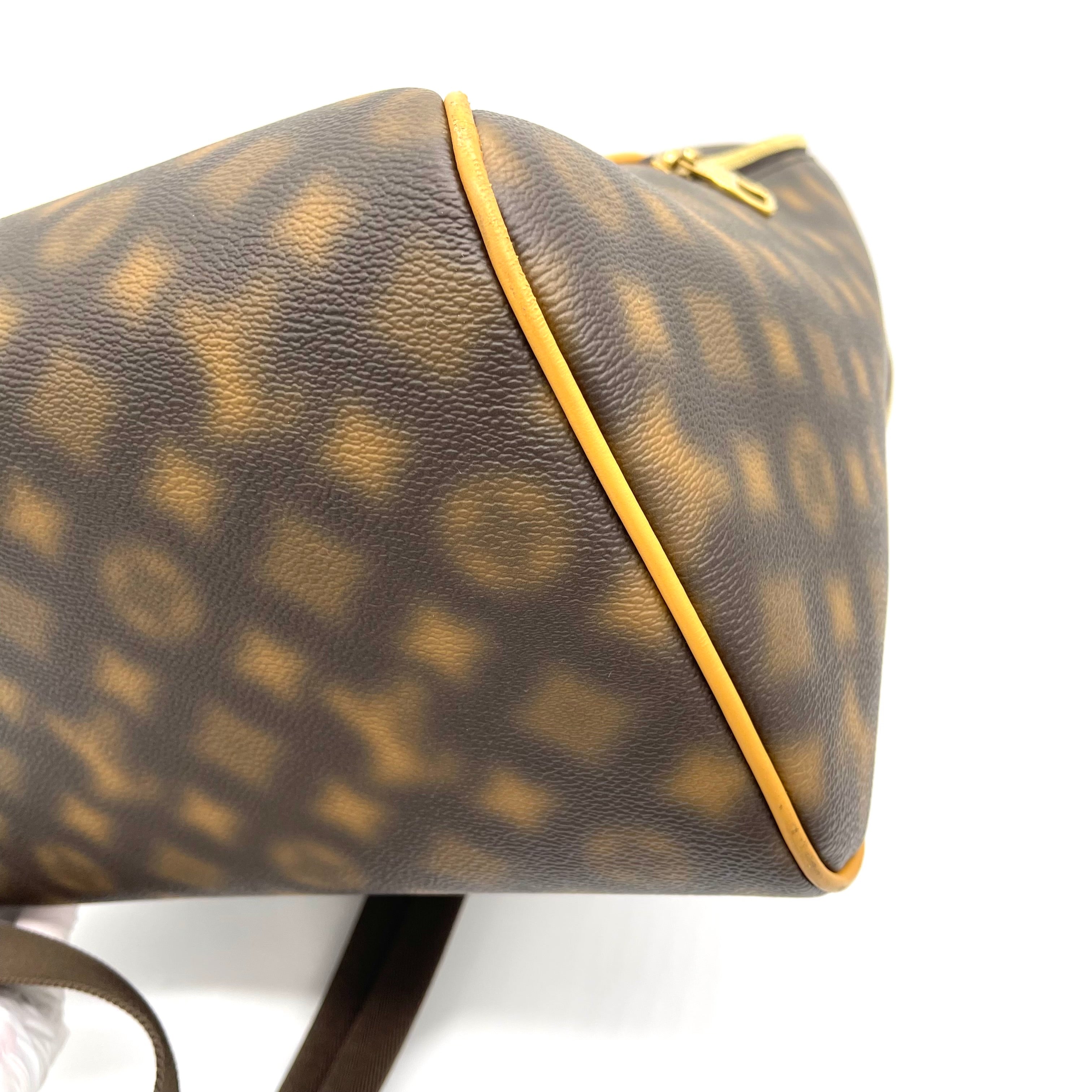 Louis Vuitton - Authenticated Ellipse Handbag - Cloth Brown for Women, Very Good Condition