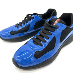 PRADA Men's America's Cup Patent Leather Sneakers