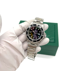 롤렉스 Sea-Dweller 블랙 다이얼 남성용 시계 16600(일련 번호 Z323523)