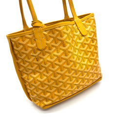 Goyard Mini Anjou Reversible Tote Coated Canvas