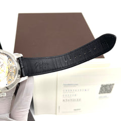 [Brand NEW]GLASHUTTE PanoMaticLunar Automatic White Dial Men's Watch