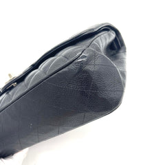 Chanel Classic Medium Double Flap Bag – Black Caviar Leather / Silver Hardware