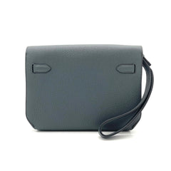 HERMES Kelly depeches 25 pouch Vert Amande