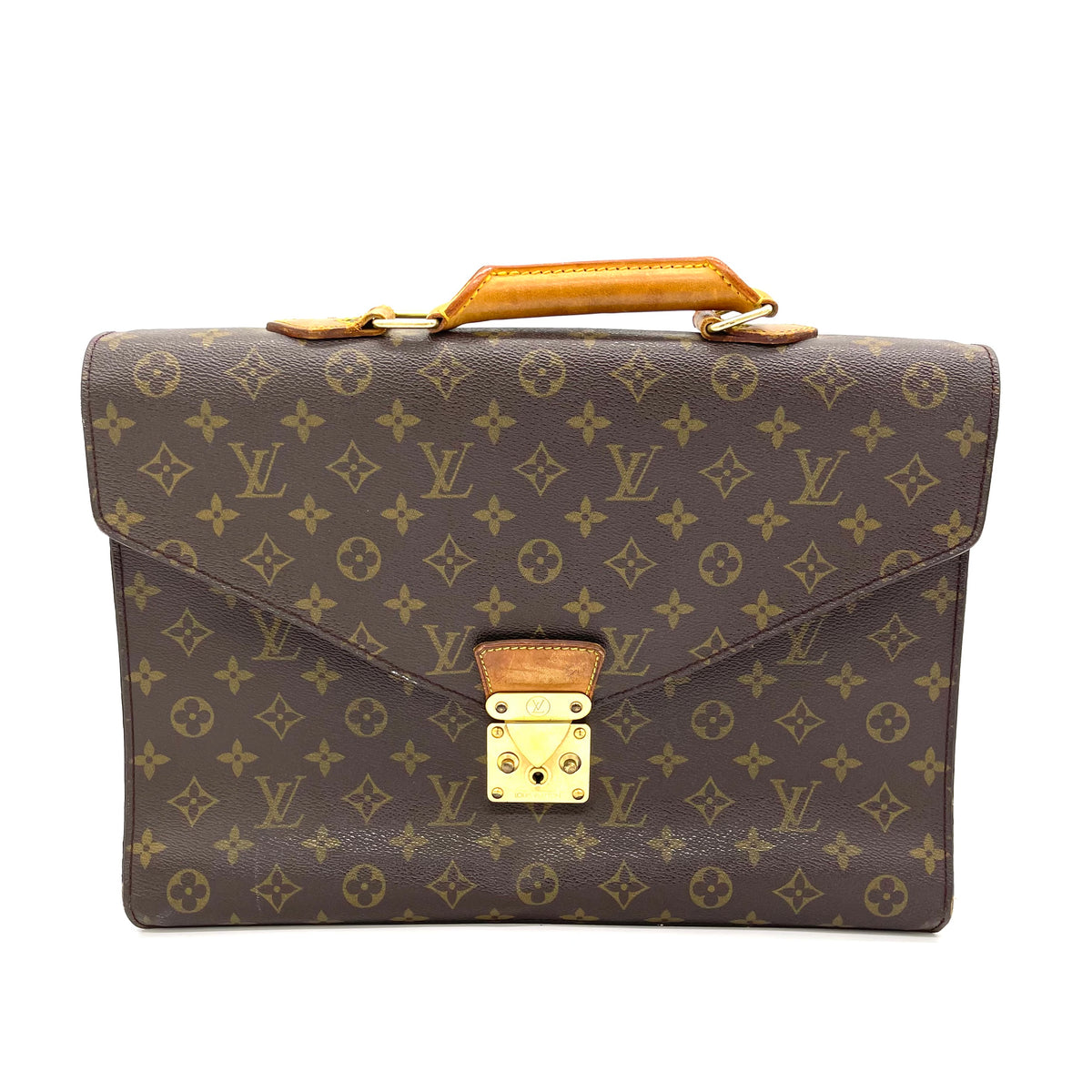 LOUIS VUITTON Monogram Canvas Robusto 1 Compartment Briefcase