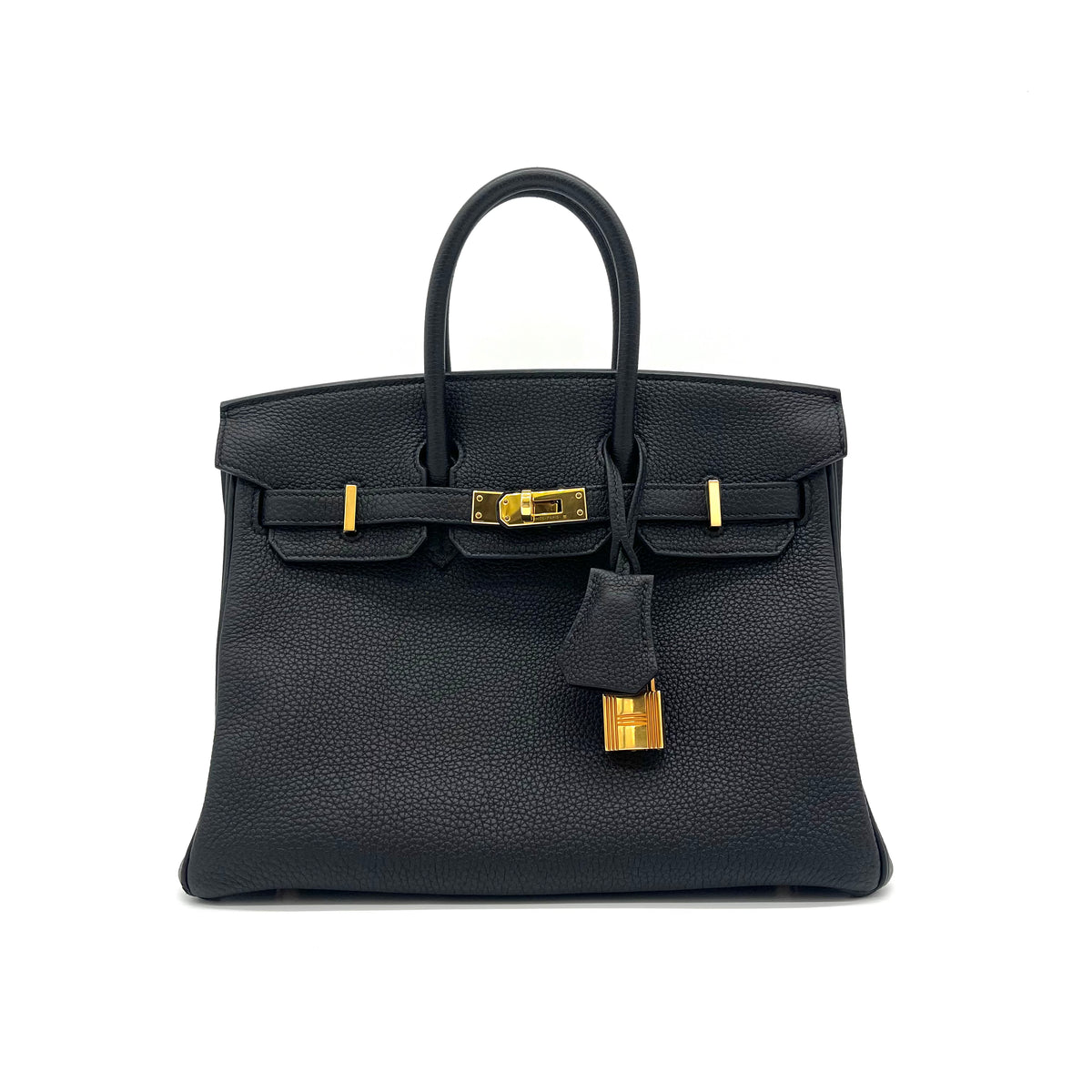 HERMES  Togo Birkin 25 Black