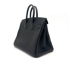 HERMES  Togo Birkin 25 Black