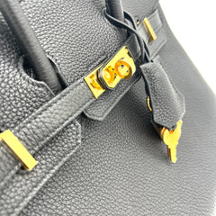 HERMES  Togo Birkin 25 Black