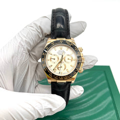 Rolex Cosmograph Daytona 40mm 116515LN Ivory Dial