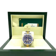 ROLEX Stainless Steel & 18K Yellow Gold 40mm Submariner 2018 Reference#: 116613