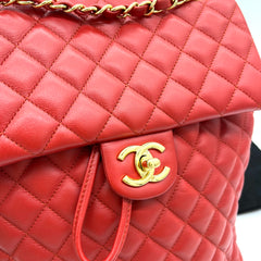 Chanel  Lambskin Quilted Small Urban Spirit Backpack 2018