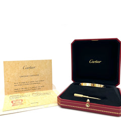 Love Bracelet Cartier Size or 15