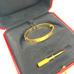 Love Bracelet Cartier Size or 15