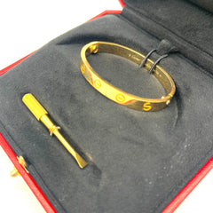 Love Bracelet Cartier Size or 15