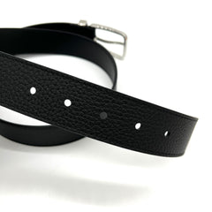 Louis Vuitton  Calfskin 35mm Pont Neuf Belt 95 38 Black