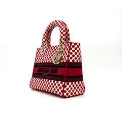 Dior Lady D-Lite cloth handbag ladybug