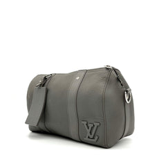 Louis Vuitton  Grained Calfskin Aerogram City Keepall Gris