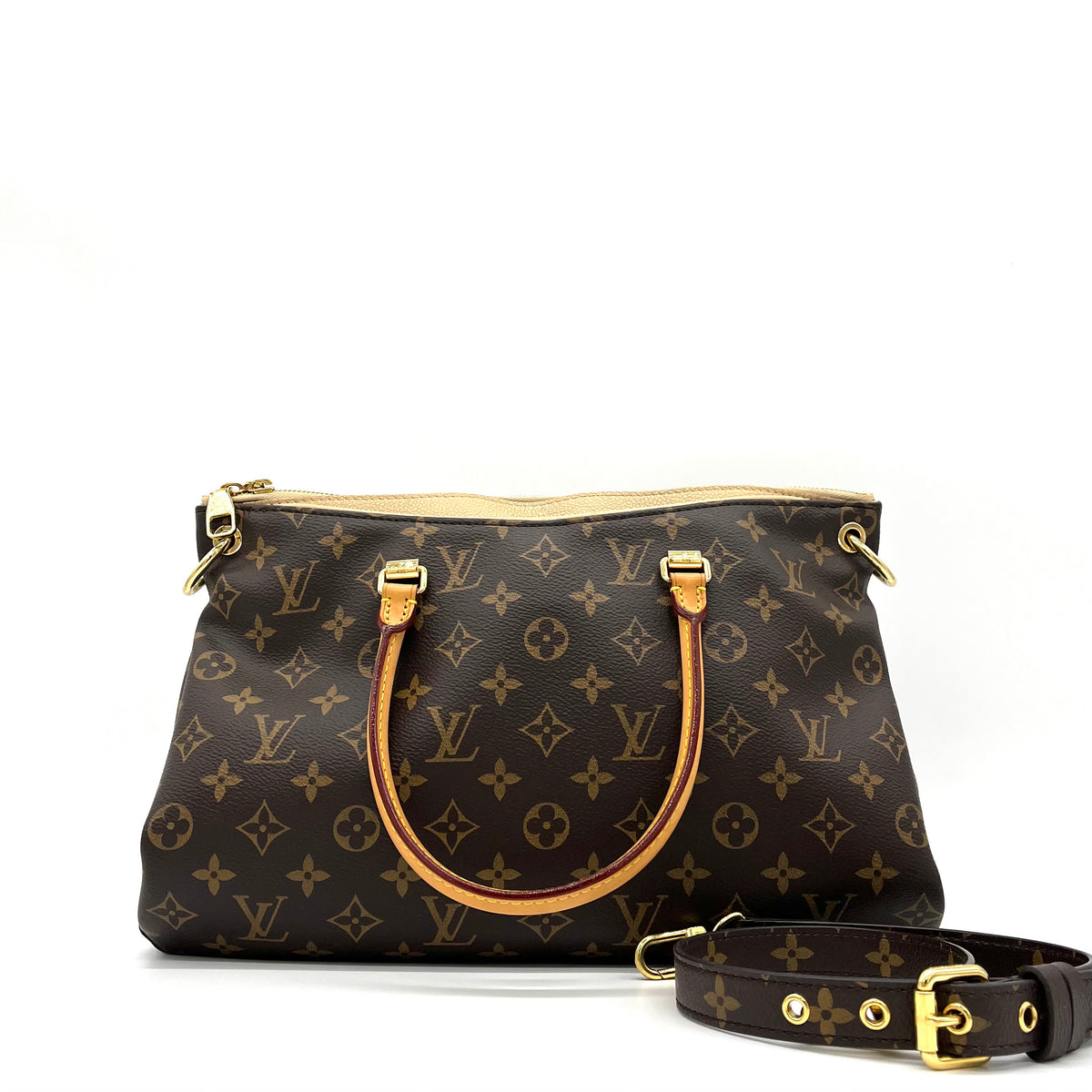 Louis Vuitton Pallas Dune Monogram Shoulder Bag