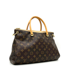 Louis Vuitton Pallas Dune Monogram Shoulder Bag