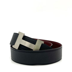 Hermes  Epsom 42mm Constance 2 Belt 95 Etain Black