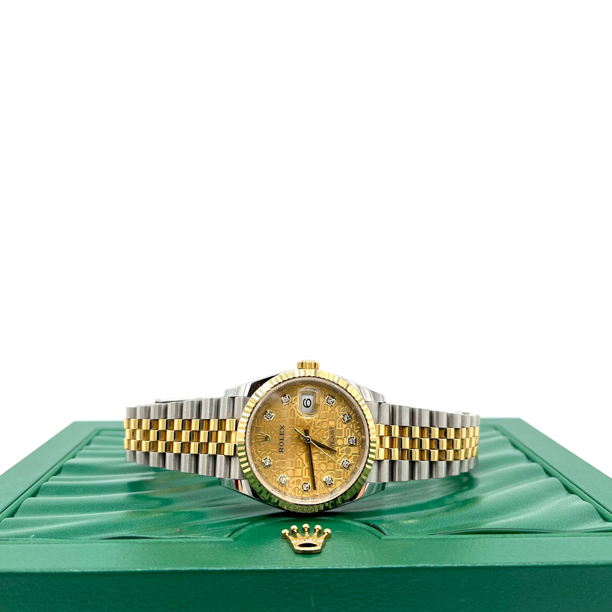 Rolex Datejust 36 Jubilee Computer Dial Diamonds Full-Set 116233