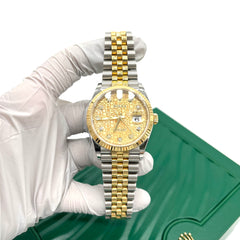 Rolex Datejust 36 Jubilee Computer Dial Diamonds Full-Set 116233