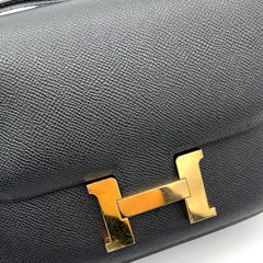 Hermes Epsom Constance 18 Black