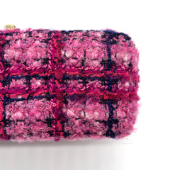 CHANEL 23/24 Metiers d'Art Pink Wool mini bag