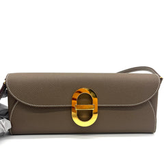 Hermes  Epsom Chaine d'Ancre Wallet To Go Etoupe